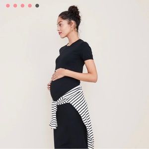 STORQ Cotton Stretchy Little Black Dress-Size 1